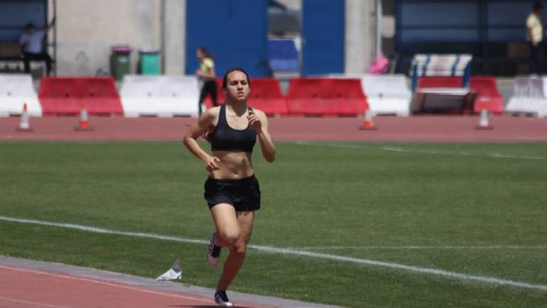 Limassol Lizards’ Anna Breaks National Record for U16s 1000m!